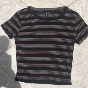 Rainbow striped t-shirt